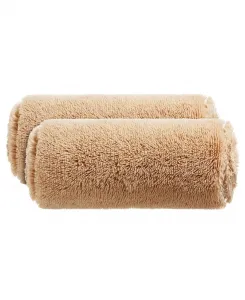 Комплект декоративных подушек-валиков с пушистым ворсом, 20 x 61 см Cheer Collection, темно-серый