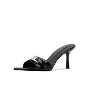 Тапочки-слайды женские Shesrim, Black