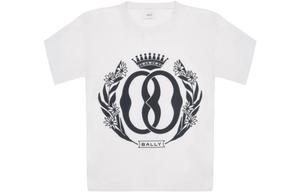 BALLY Футболка мужская белая