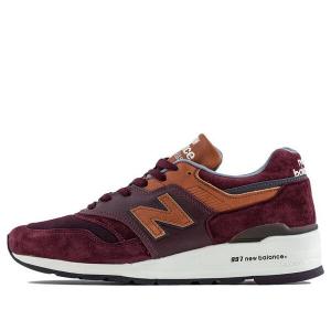 Кроссовки 997 сделано в США New Balance, красный