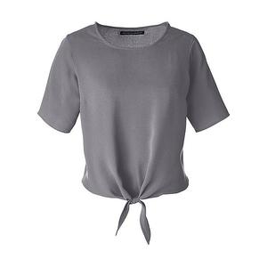 Женская блузка с завязкой спереди Devon & Jones, Graphite