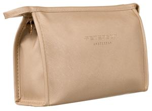Женская косметичка на молнии из экологической кожи Peterson, золотого цвета, цвет золотой