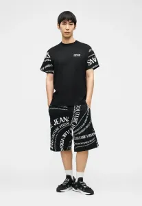 Футболка с логотипом Versace Jeans Couture, Black/White