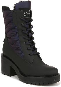 Женские зимние сапоги Franco Sarto Dizzy на каблуке для снега, Navy