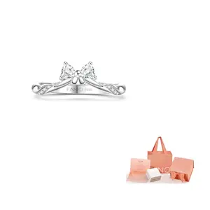 FANCI Комплект колец из серебра S925 с драгоценными камнями для женщин