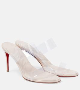 Сандалии just loubi 85 из пвх Christian Louboutin, нейтральный