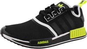 Кроссовки adidas NMDr1 для мужчин, белый/черный/желтый
