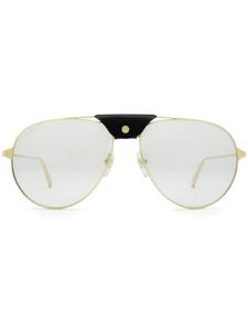 Солнцезащитные очки Santos de Cartier Cartier Eyewear, золотой