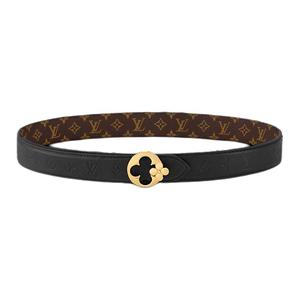 Lv Flowergram Круглый 30мм Реверсивный Ремень LOUIS VUITTON