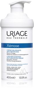 Успокаивающий липидный крем для сухой и атопической кожи Uriage Xémose Lipid-Replenishing Anti-Irritation Cream, 400 ml