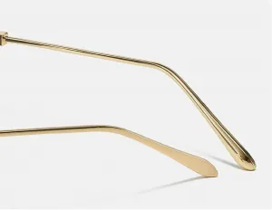 Женские солнцезащитные очки в тонкой оправе без оправы, роскошные, модные, в стиле панк, многоугольные, без оправы, металлические, s067 Melrose, Purple Pink