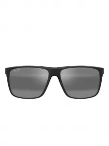 Солнцезащитные очки в прямоугольной оправе Maui Jim, черный