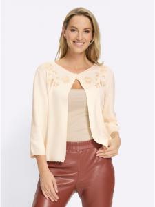 Heine Изящный вязаный кардиган цвета шампанского