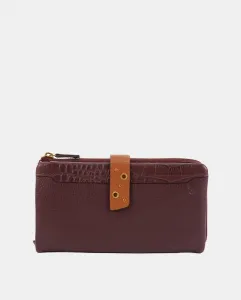 большой кошелек Freedom из кожи Abbacino, бордовый