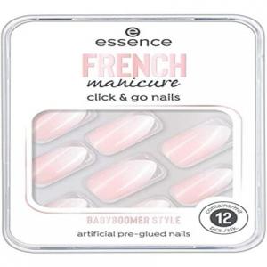 Французский маникюр Click & Go Nails 02, Essence
