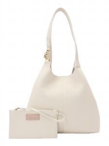 Coccinelle Сумка для документов 'EASY' в светло-бежевом цвете