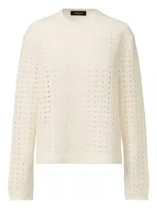 Джемпер рыхлой вязки Fabiana Filippi, нейтральный