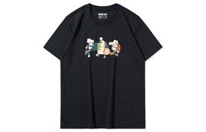 Футболка женская черная LINING