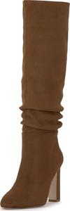 Зимние сапоги до колена Jessica Simpson Minerva для женщин из искусственной кожи, с мягкой стелькой, Safari Braunes Kunstleder