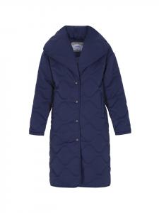 DreiMaster Женское пальто темно-синего цвета