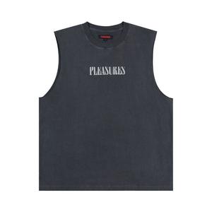 Рубашка Pleasures Onyx Sleeveless Shirt, Faded Black