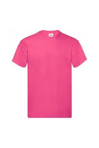 Оригинальная футболка с коротким рукавом Fruit of the Loom, розовый