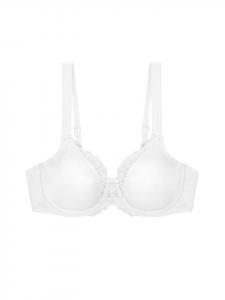 Triumph Бюстгальтер на косточках Modern Lace+Cotton белого цвета