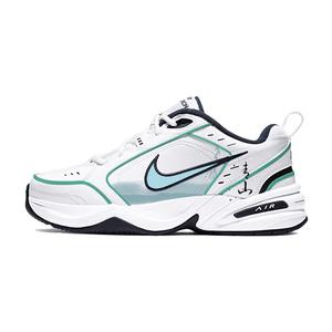 Air Monarch 4 нескользящие и износостойкие кроссовки low-top массивные unisex cyan Nike, Cyan