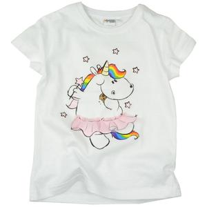 Футболка United Labels Pummel und Friends Pummelfee mit Tüll Applikation, разноцветный