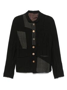 Лоскутная куртка CHIAHUNG SU, черный