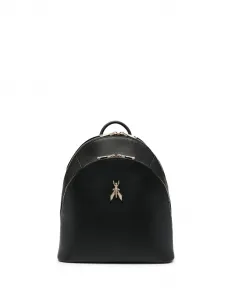 Рюкзак с логотипом Patrizia Pepe, черный
