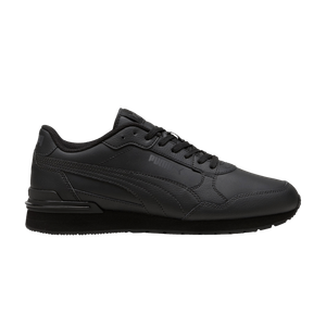 Кроссовки ST Runner v4 Leather 'Black Shadow Grey', черный