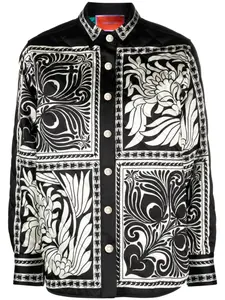 Стеганая куртка-рубашка Iris La DoubleJ, черный