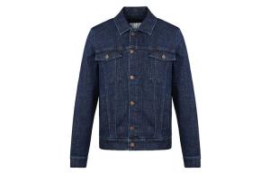 KENZO Джинсовая куртка мужская тёмно-голубая, Dark Sky Blue