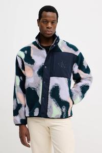 Флисовая толстовка Calvin Klein Jeans, темно-синий