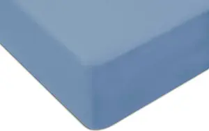 Простыня на резинке, трикотажная, 60х120 см, синяя Darymex