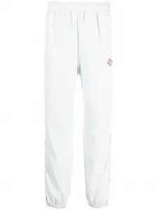 Спортивные брюки с нашивкой-логотипом CASABLANCA, белый