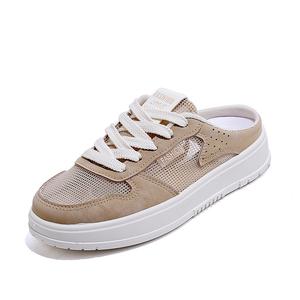 SUPEREDGE Женские противоскользящие тапочки с закрытым носком, устойчивые к запахам, цвет хаки, цвет Khaki