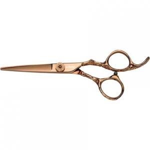 Парикмахерские ножницы «Цветок», 5,5 дюйма, розовое золото, 0,06 кг, E-Kwip