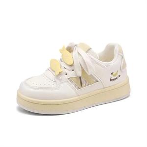 PARK DANCE Женские низкие скейтерские кеды бежево-желтые, цвет Beige Yellow