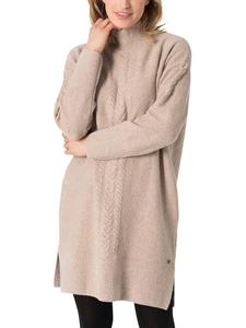 Короткое платье Timezone Strickkleid, бежевый