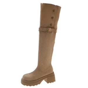 Сапоги женские 6 см Yang Nianhua, Khaki