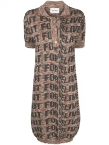 Платье Signed с воротником поло Henrik Vibskov, черный