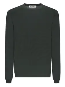 Джемпер с круглым вырезом и длинными рукавами GOES BOTANICAL, зеленый