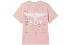 Футболка унисекс розовая Boy London, розовый