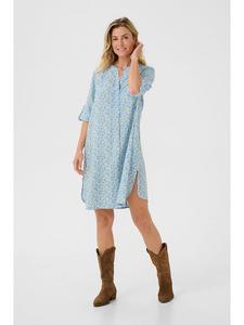 Cream Платье "Тиа" светло-голубого/желтого цвета