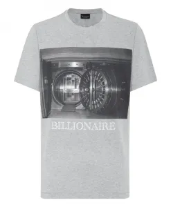 Футболка с круглым вырезом Billionaire, серый