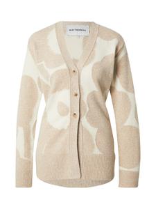 Вязаный кардиган Marimekko KUMMA, Cream/mottled beige