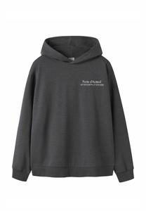 Худи TWO SOON LOGO-PRINT, Asphalt/Dark Grey