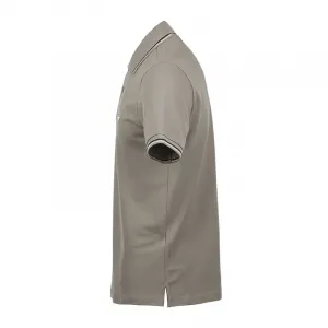 EMPORIO ARMANI SS26 Короткий рукав Поло Мужское Светло-серое